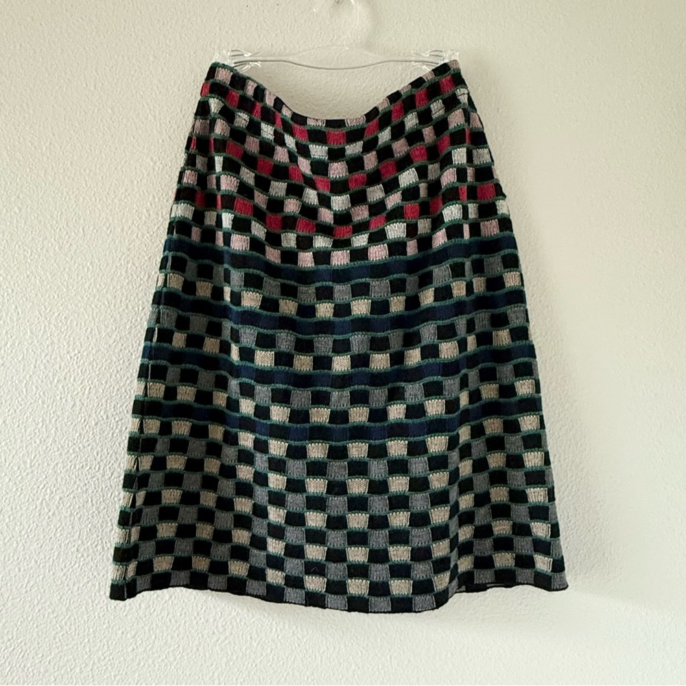 Anthropologie Wool Blend Pencil Skirt Aldomartins Sz S